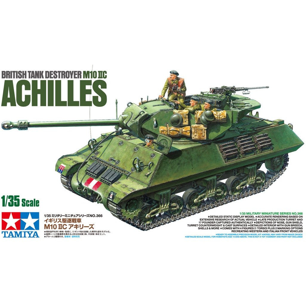 TAMIYA 1/35 British Tank Destroyer M10 IIC Achilles