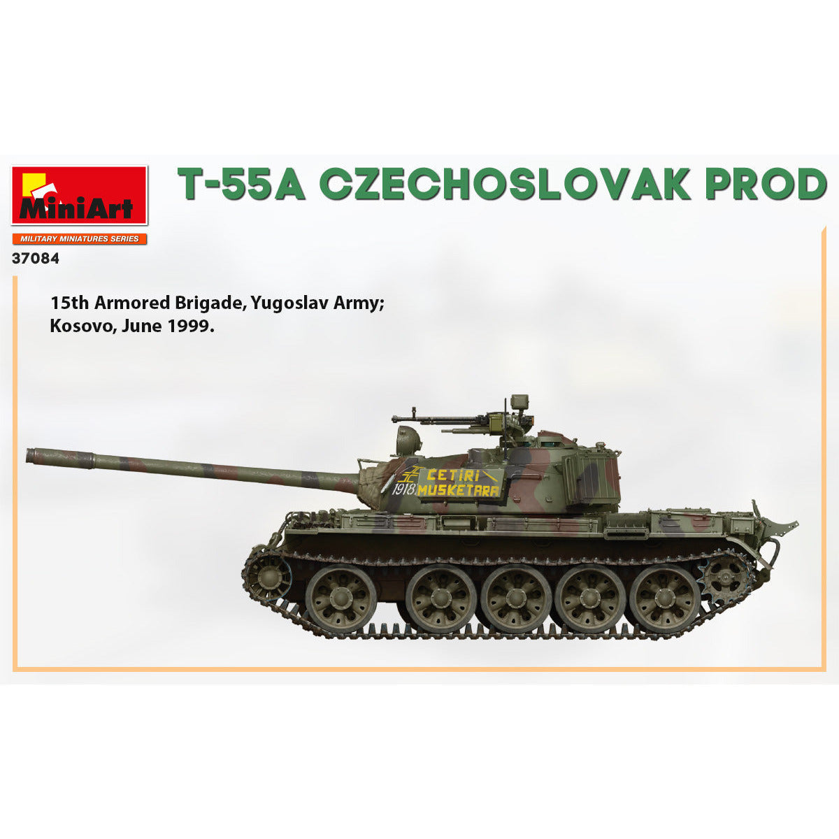 MINIART 1/35 T-55A Czechoslovak Production