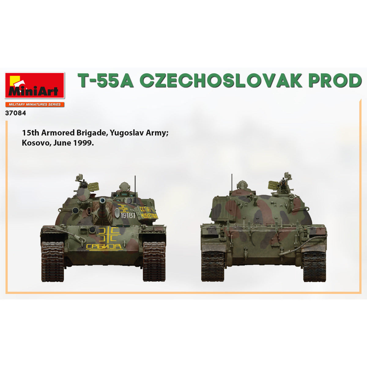 MINIART 1/35 T-55A Czechoslovak Production