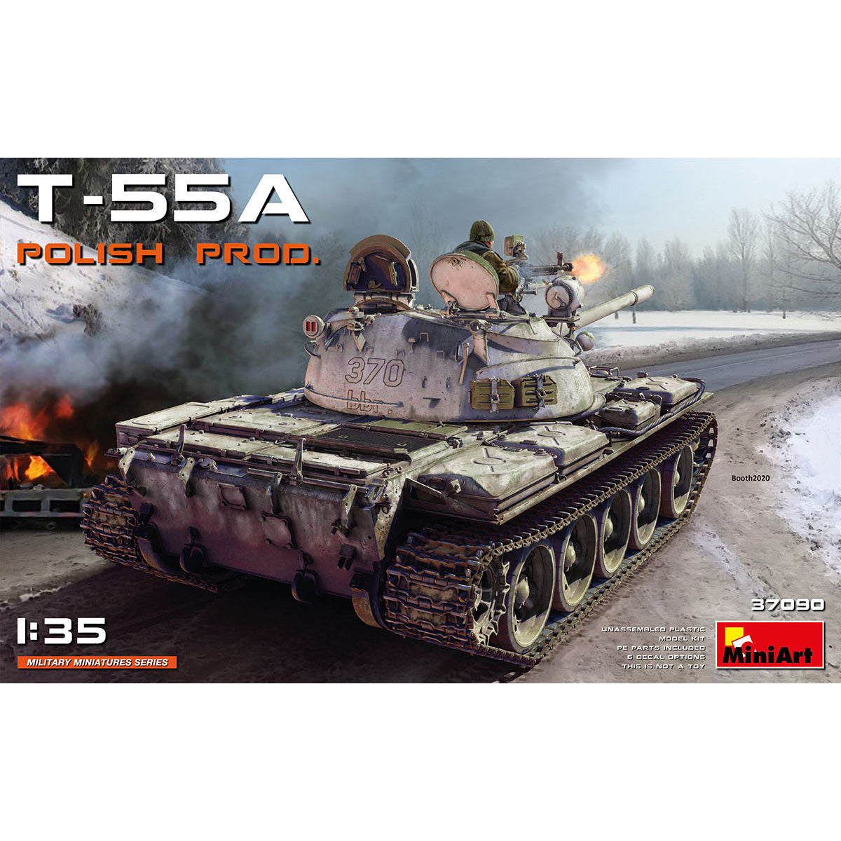 MINIART 1/35 T-55A Polish Production