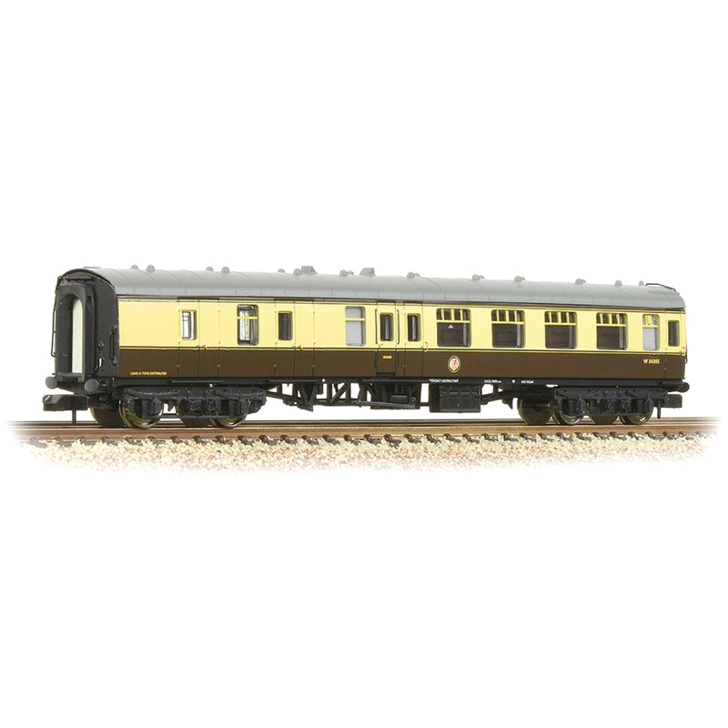 GRAHAM FARISH N BR Mk1 BSK Brake Second Corridor Chocolate