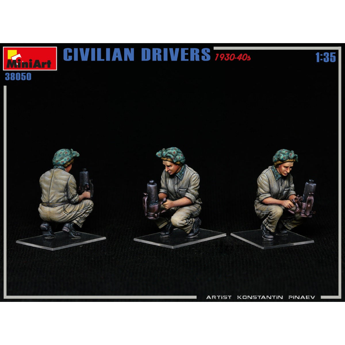 MINIART 1/35 Civilian Drivers 1930-40's