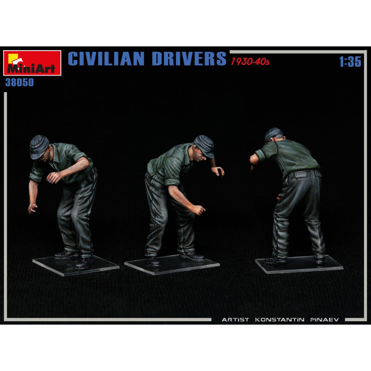 MINIART 1/35 Civilian Drivers 1930-40's