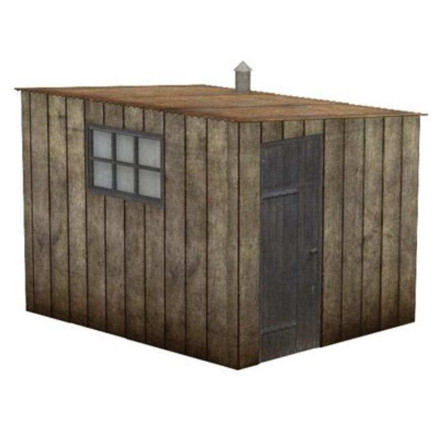 SCENECRAFT OO Wooden Lamp Hut