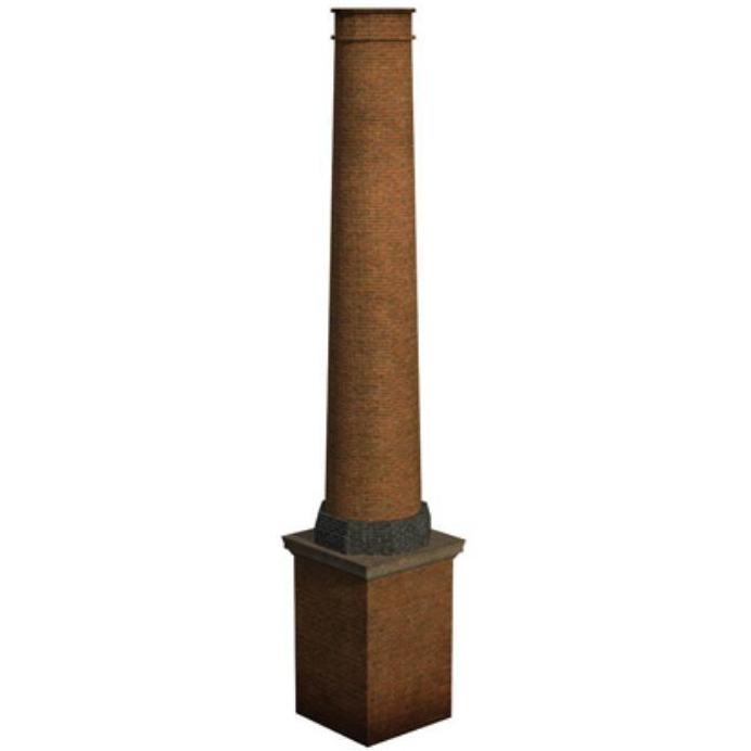 SCENECRAFT OO Round Boiler House Chimney 32mm x 32mm x 200m