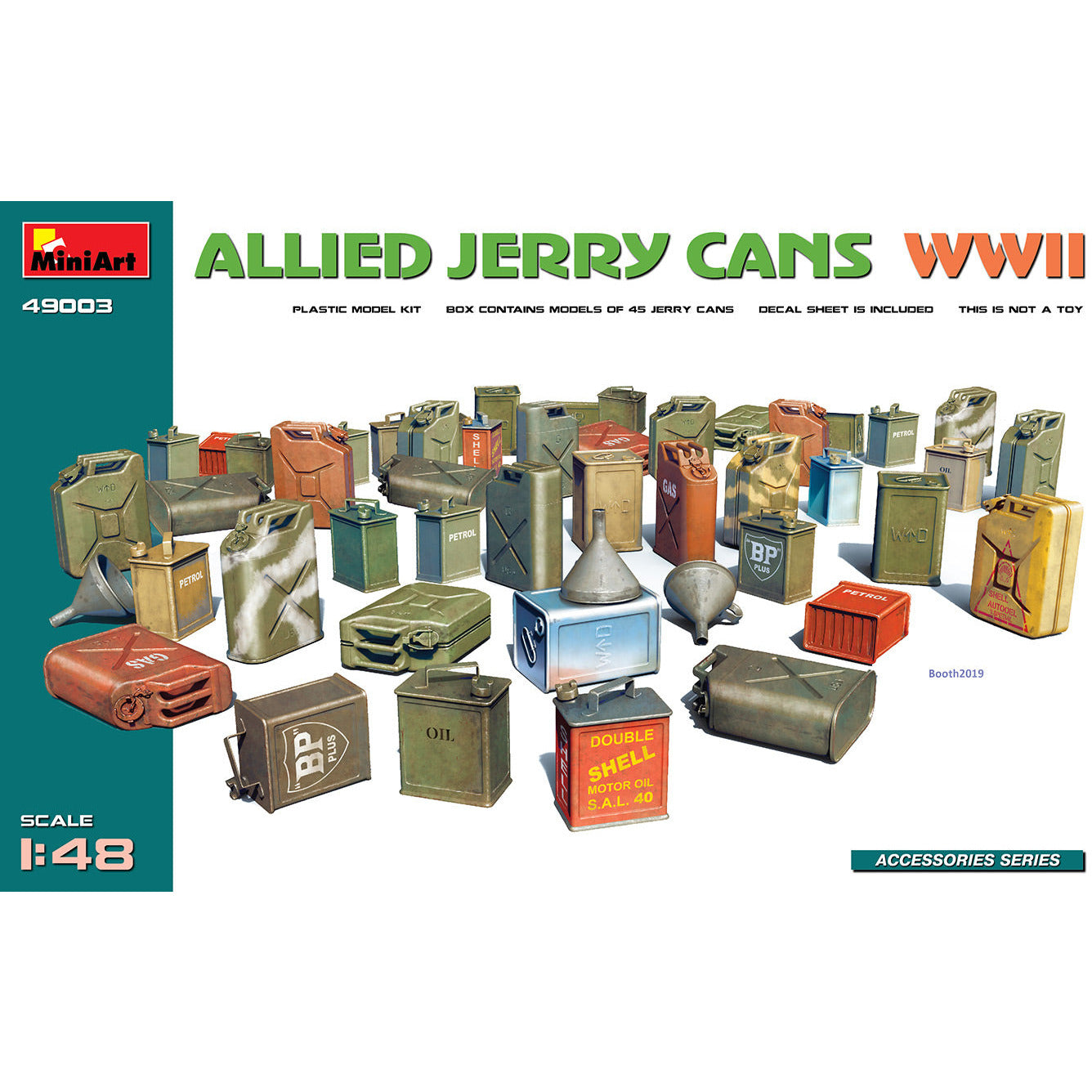 MINIART 1/48 Allied Jerry Cans WWII