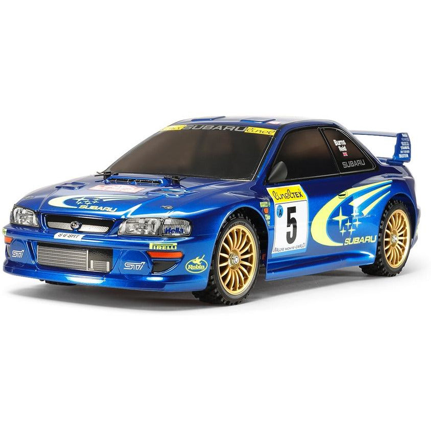 TAMIYA 1/10 Subaru Impreza Rally Car '99 Monte Carlo (TT-02) (No ESC)