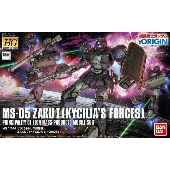 BANDAI 1/144 HG Zaku I (Kycilia's Forces)