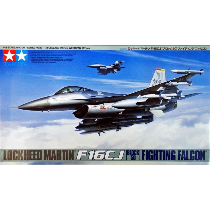 TAMIYA 1/48 Lockheed Martin F16CJ (Block 50) Fighting Falcon