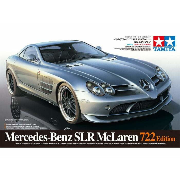 TAMIYA 1/24 Mercedes-Benz SLR McLaren 722