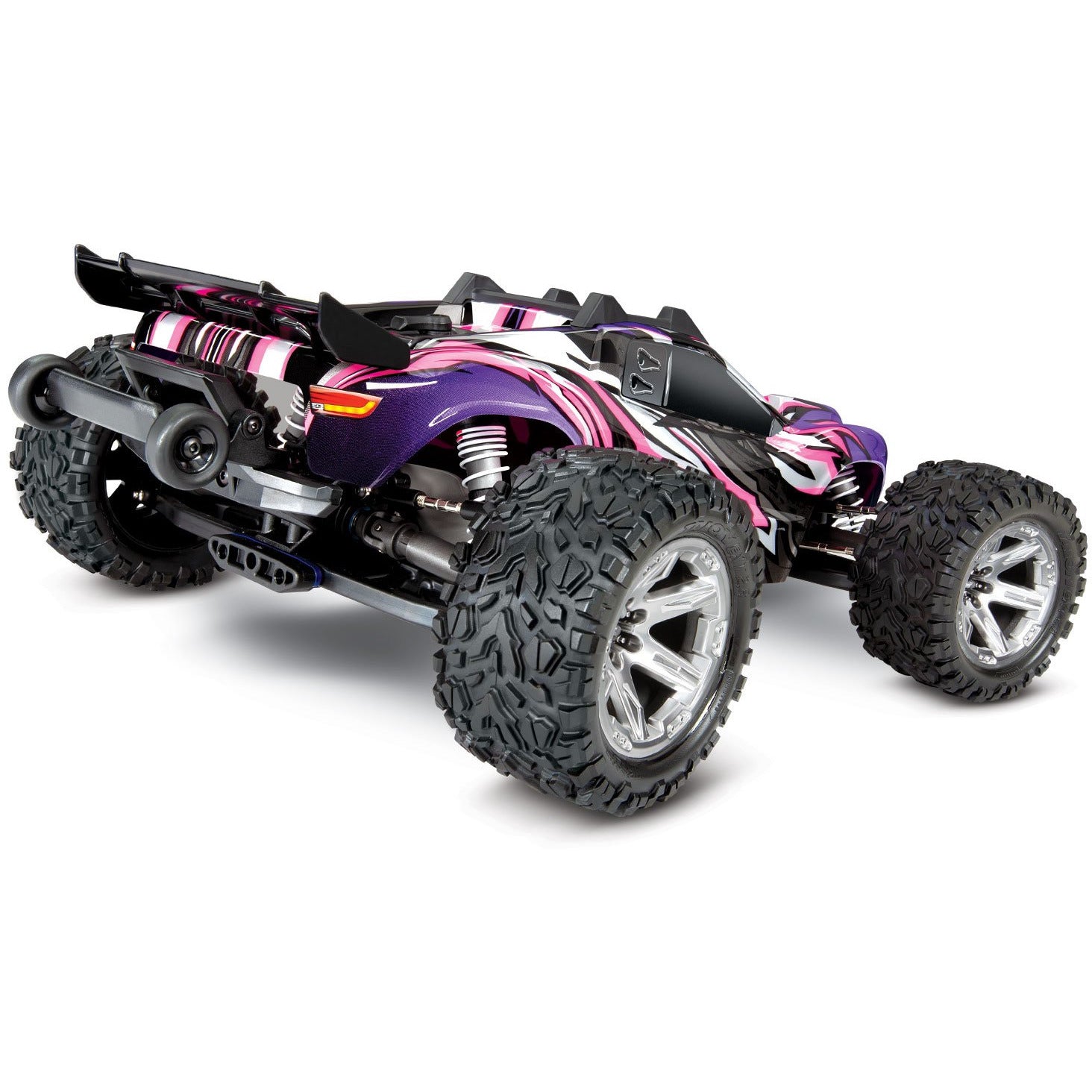 TRAXXAS 1/10 Rustler 4x4 VXL Brushless Stadium Truck - Pink