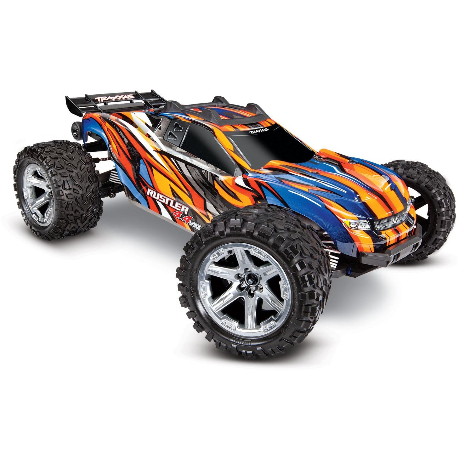 TRAXXAS 1/10 Rustler 4x4 VXL Brushless Stadium Truck - Orange