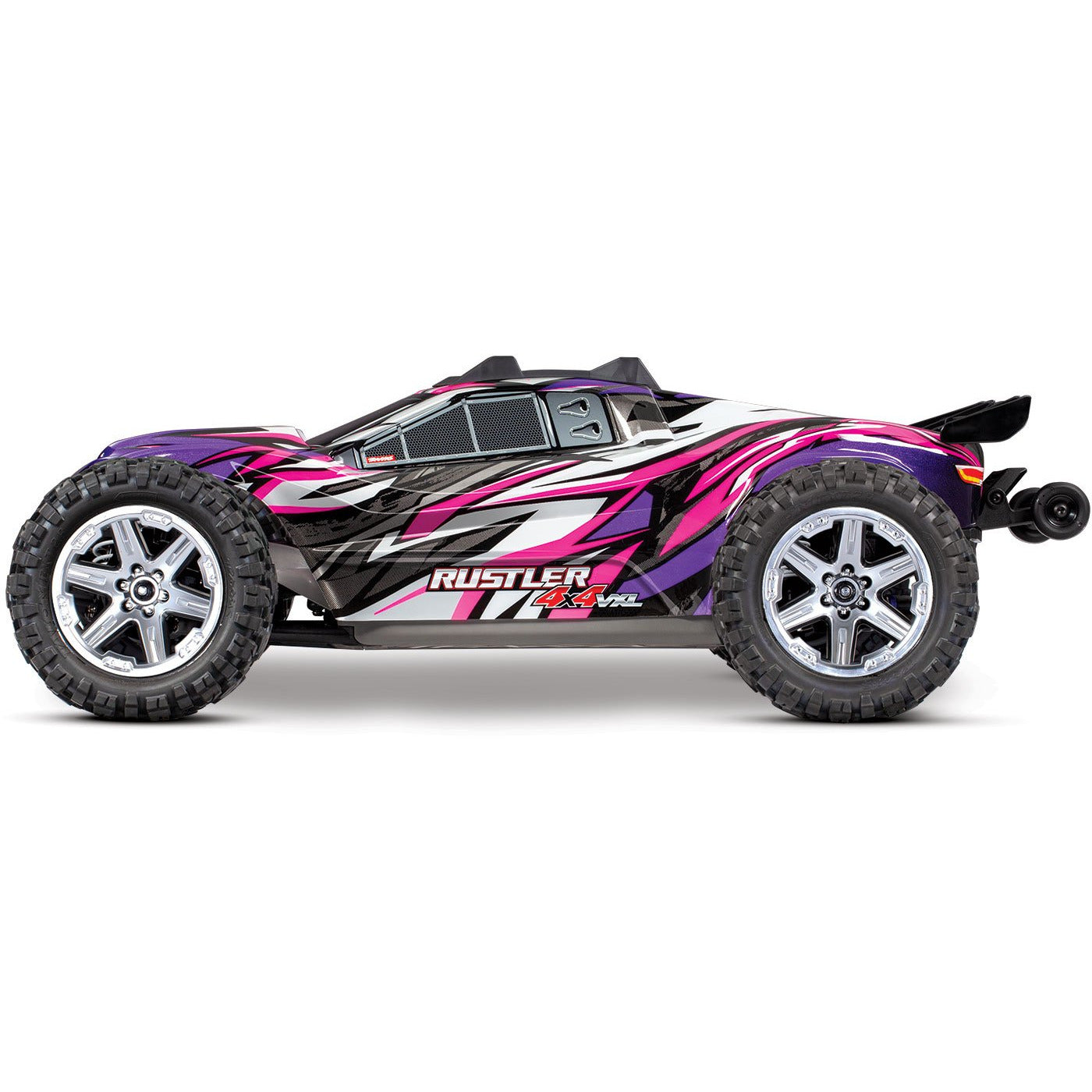 TRAXXAS 1/10 Rustler 4x4 VXL Brushless Stadium Truck - Pink