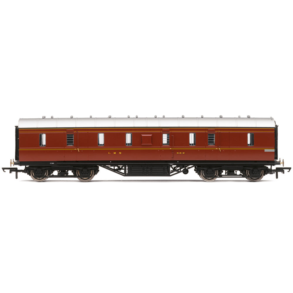 HORNBY OO LMS, Period III 50 Gangwayed Passenger Brake, 31010 Era 3