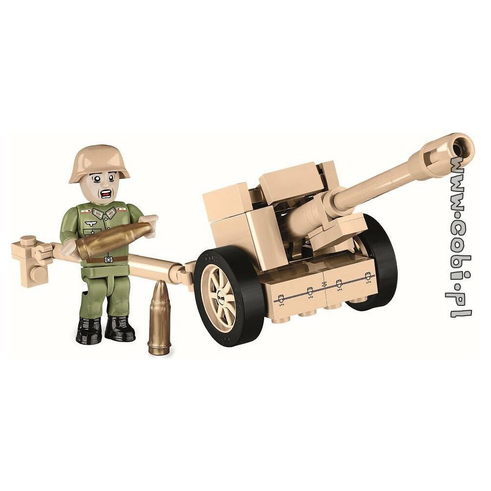 COBI World War II - 7.5cm PAK 40 (90 Pieces)