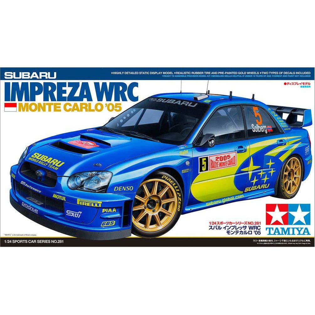 TAMIYA 1/24 Subaru Impreza WRC Monte Carlo '05