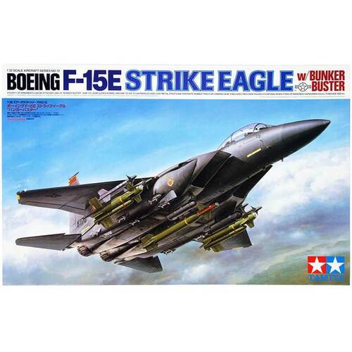 TAMIYA 1/32 Boeing F-15E Strike Eagle with Bunker Buster