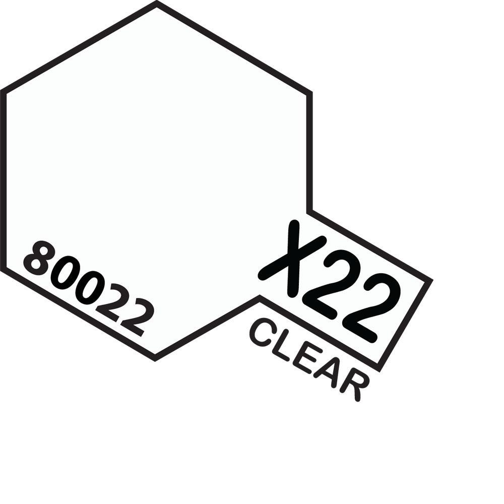 TAMIYA X-22 Clear Enamel Paint 10ml