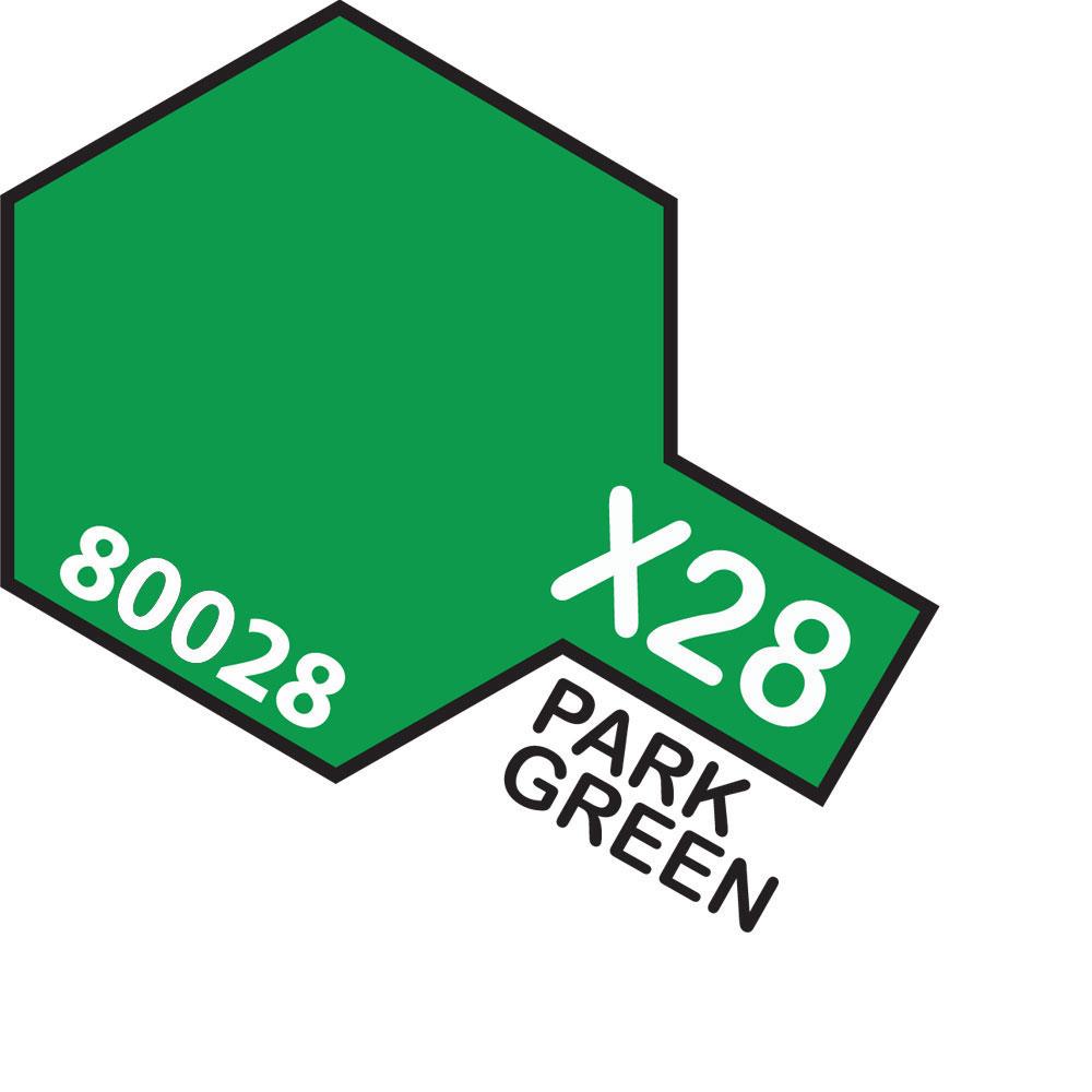 TAMIYA X-28 Park Green Enamel Paint 10ml