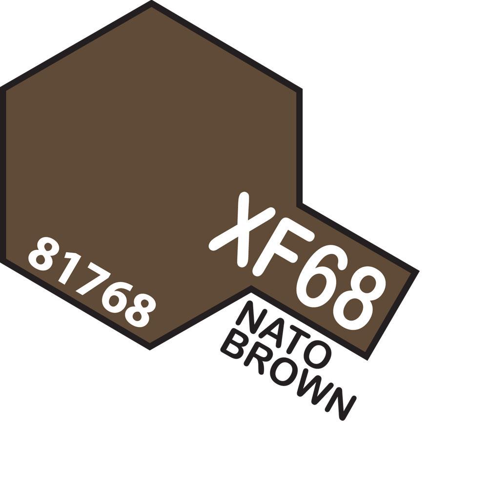 TAMIYA Acrylic Paint XF-68 NATO Brown 10ml