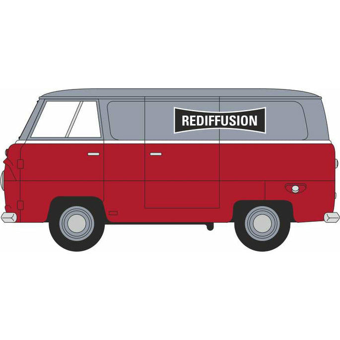 OXFORD 1/76 Ford 400 E Van Rediffusion