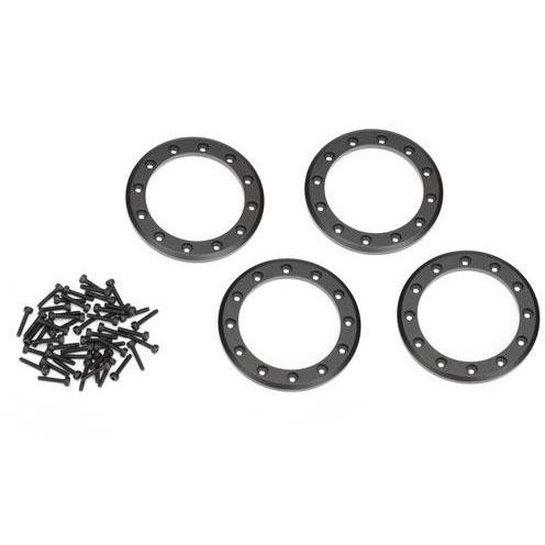 TRAXXAS Beadlock Rings, Black (2.2") (8168T)