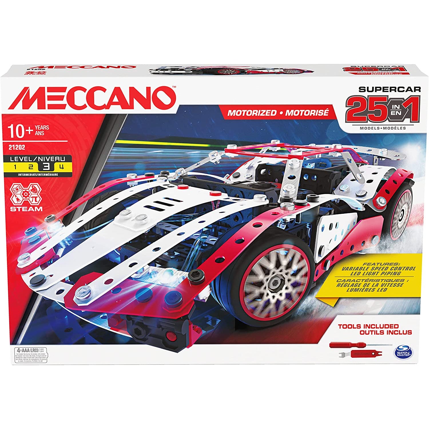 MECCANO Multi Model 25 Supercar