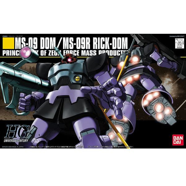 BANDAI 1/144 HGUC Dom/MS-09R Rick-Dom