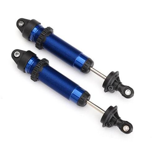 TRAXXAS Shocks, GTR, 134mm, Aluminium (Blue) (8450X)