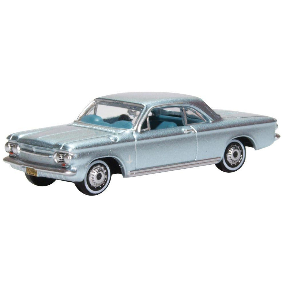 OXFORD 1/87 Chevrolet Corvair Coupe 1963 Satin Silver