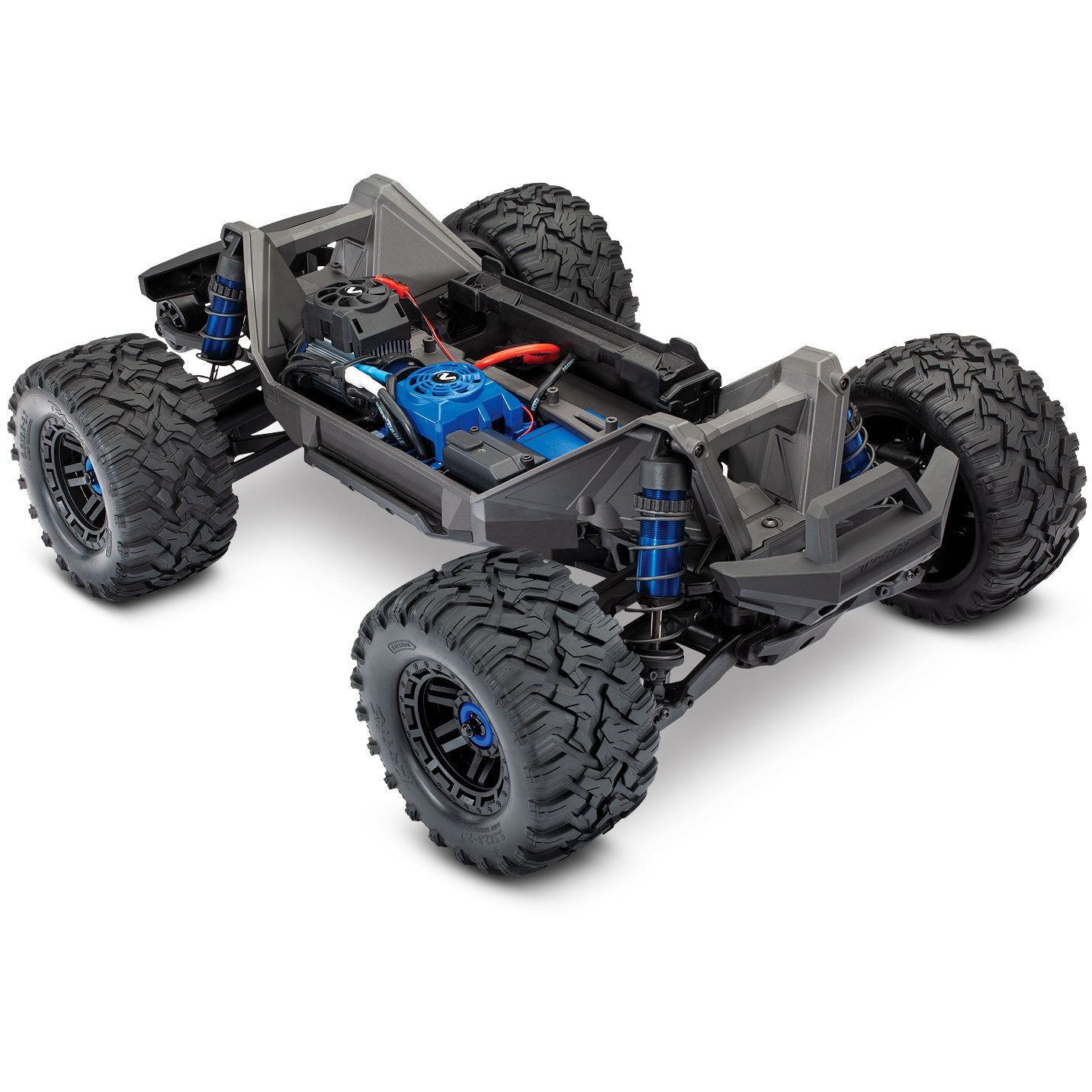 TRAXXAS 1/10 Maxx 4WD Brushless Electric Monster Truck - Solar Flare