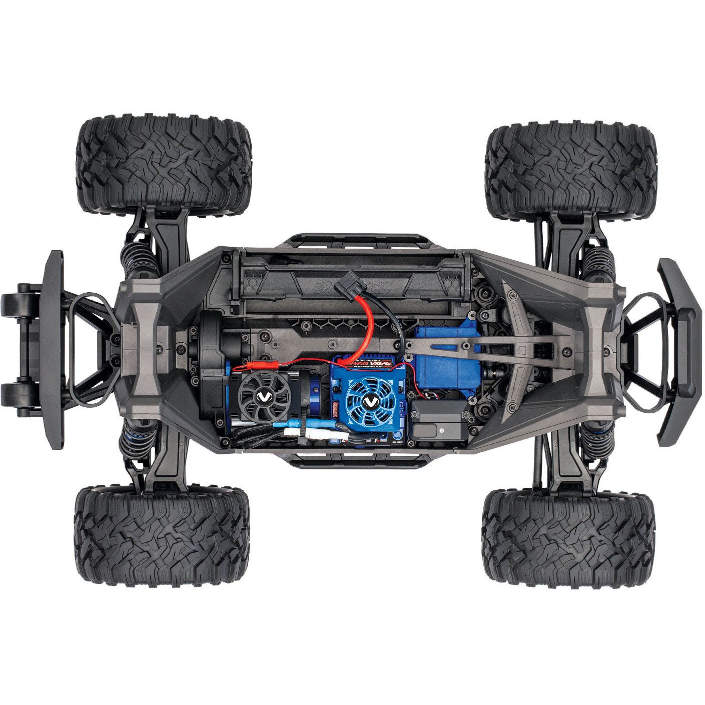 TRAXXAS 1/10 Maxx 4WD Brushless Electric Monster Truck - Solar Flare