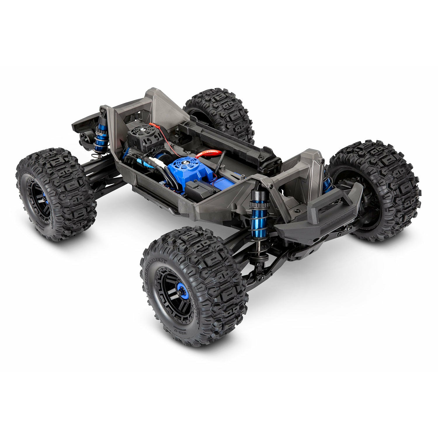 TRAXXAS 1/10 Maxx 4WD Brushless Electric Monster Truck with WideMaxx Blue