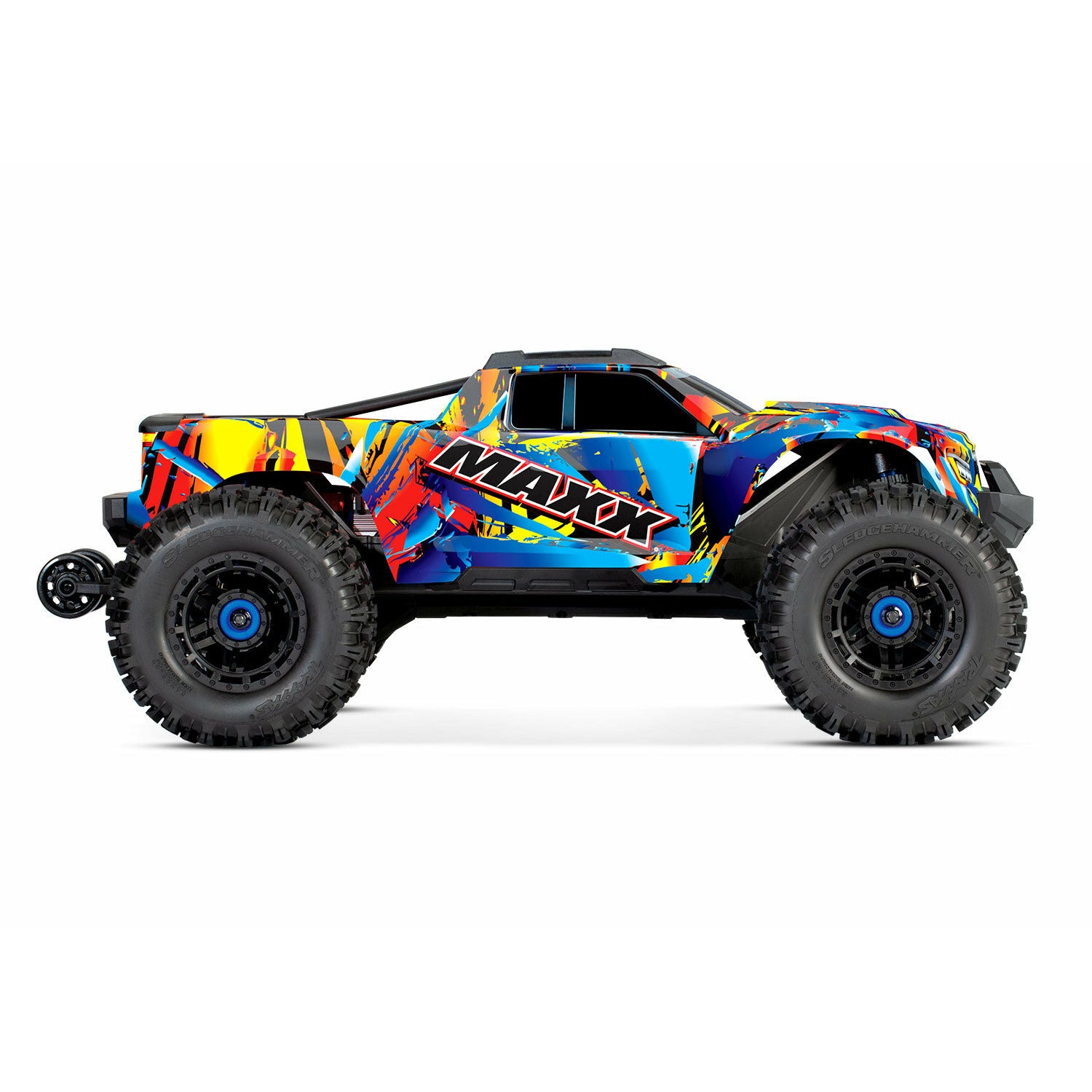 TRAXXAS 1/10 Maxx 4WD Brushless Electric Monster Truck with WideMaxx - Rock 'n Roll