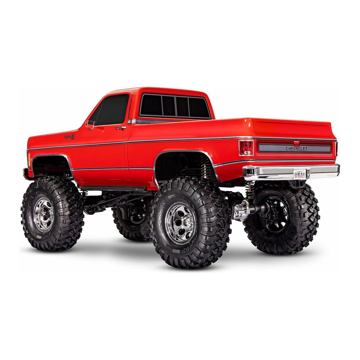 TRAXXAS 1/10 1979 Chevrolet TRX-4 Scale and Trail Crawler Red