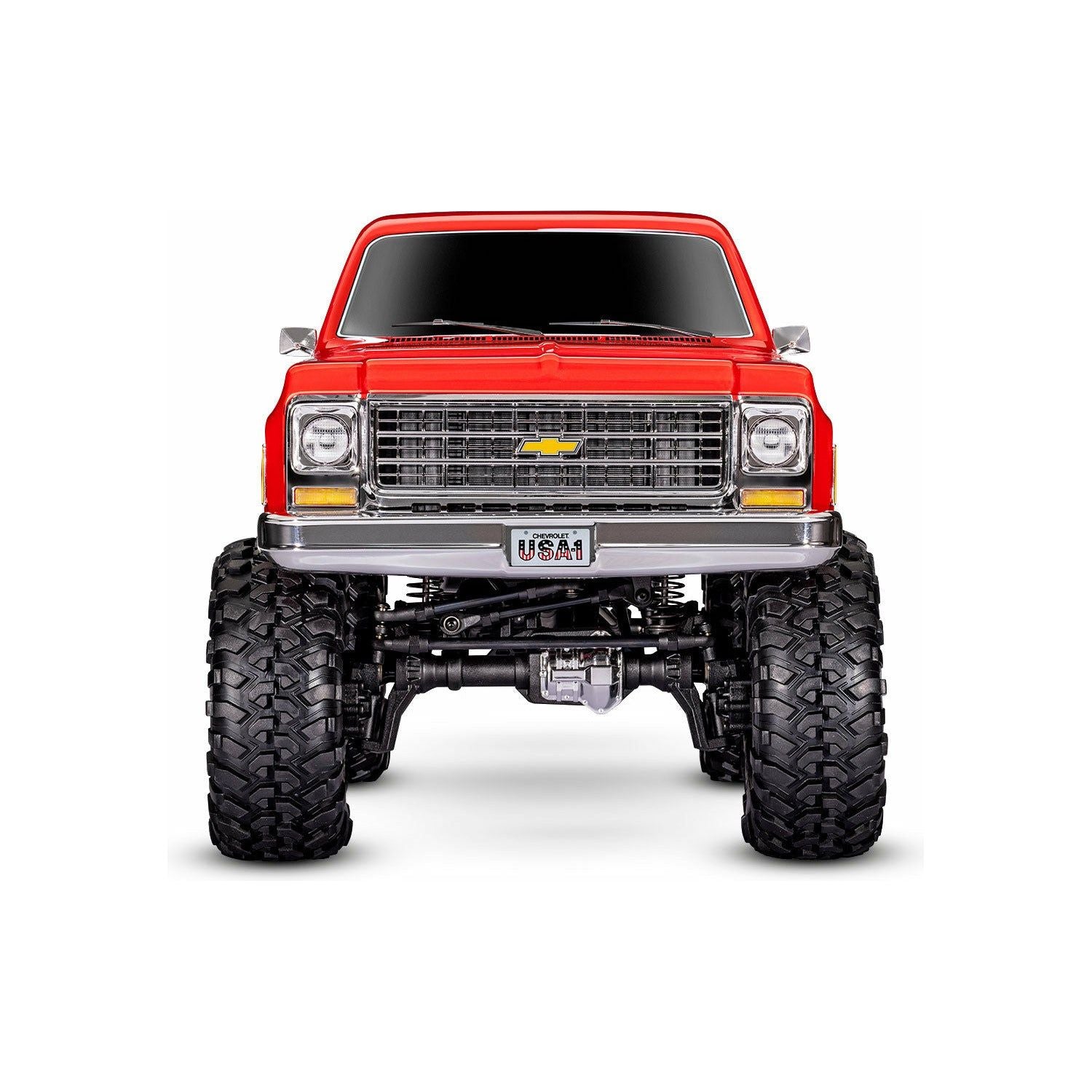 TRAXXAS 1/10 1979 Chevrolet TRX-4 Scale and Trail Crawler Red