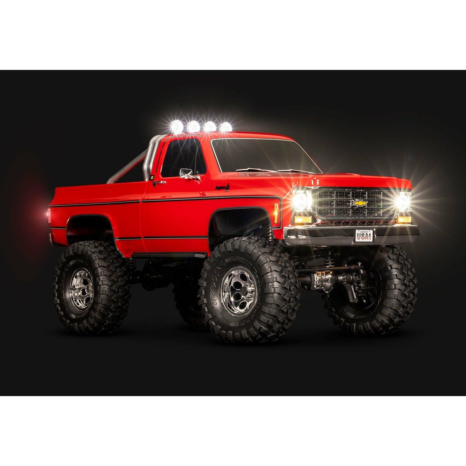 TRAXXAS 1/10 1979 Chevrolet TRX-4 Scale and Trail Crawler Red