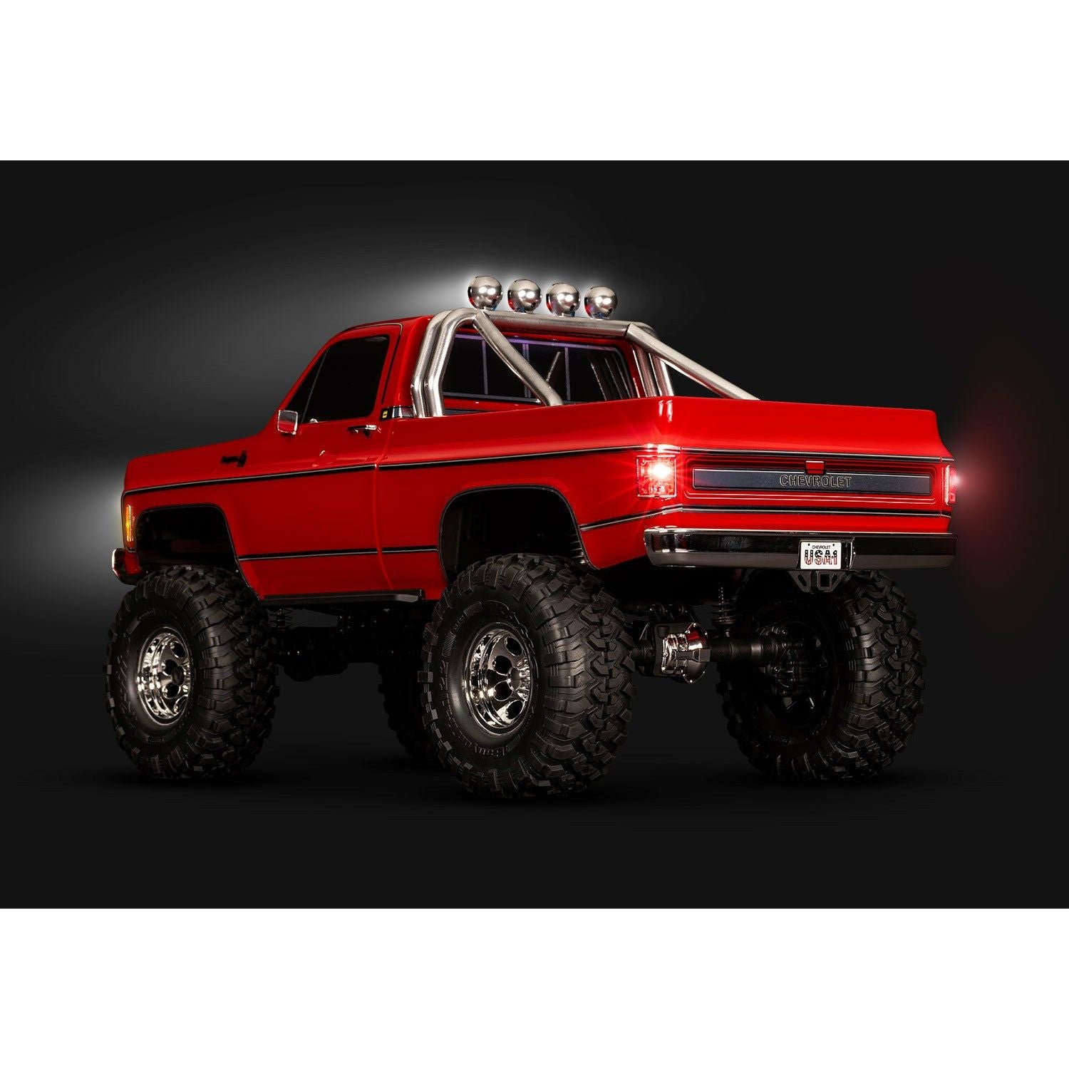 TRAXXAS 1/10 1979 Chevrolet TRX-4 Scale and Trail Crawler Red