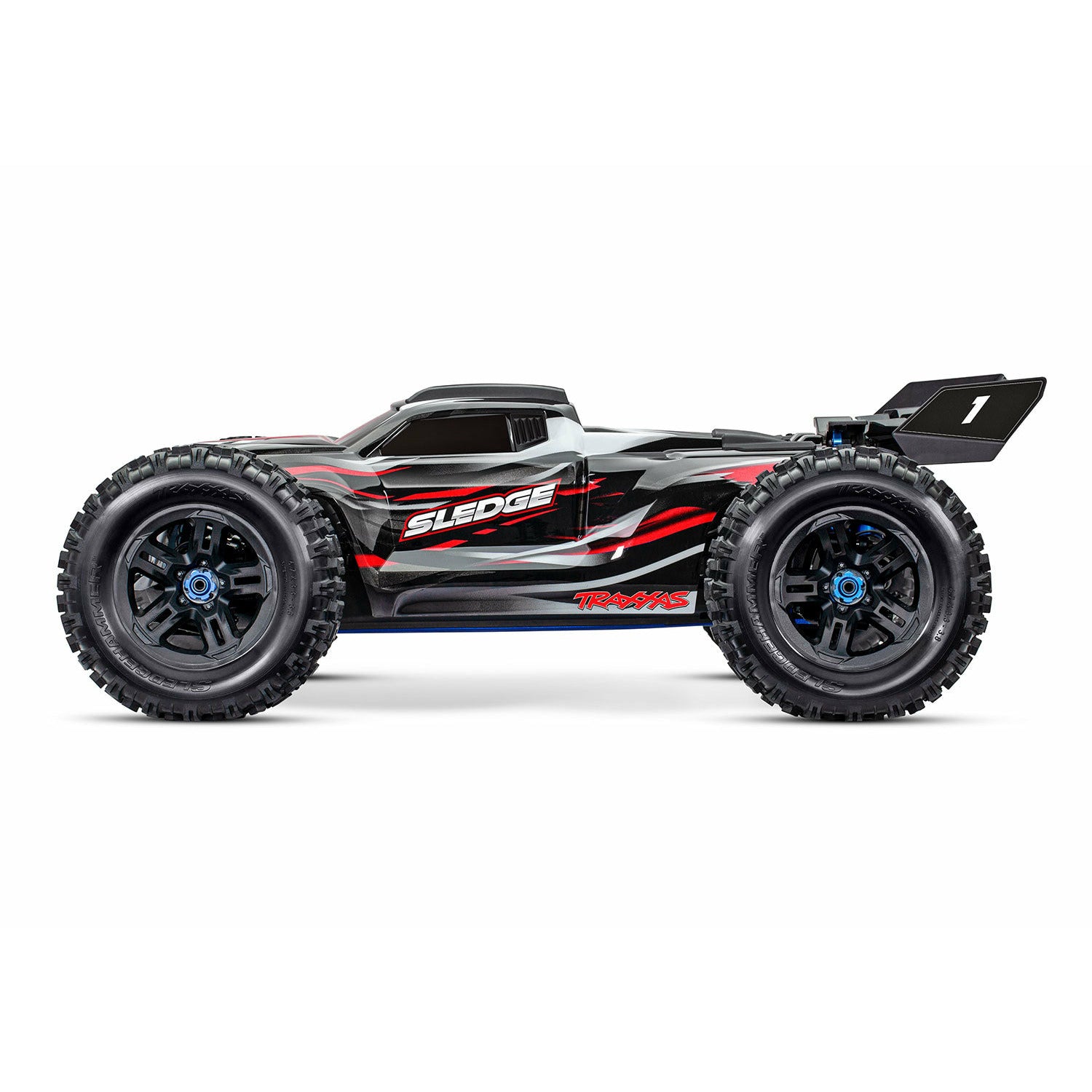 TRAXXAS SLEDGE BELTED -RED