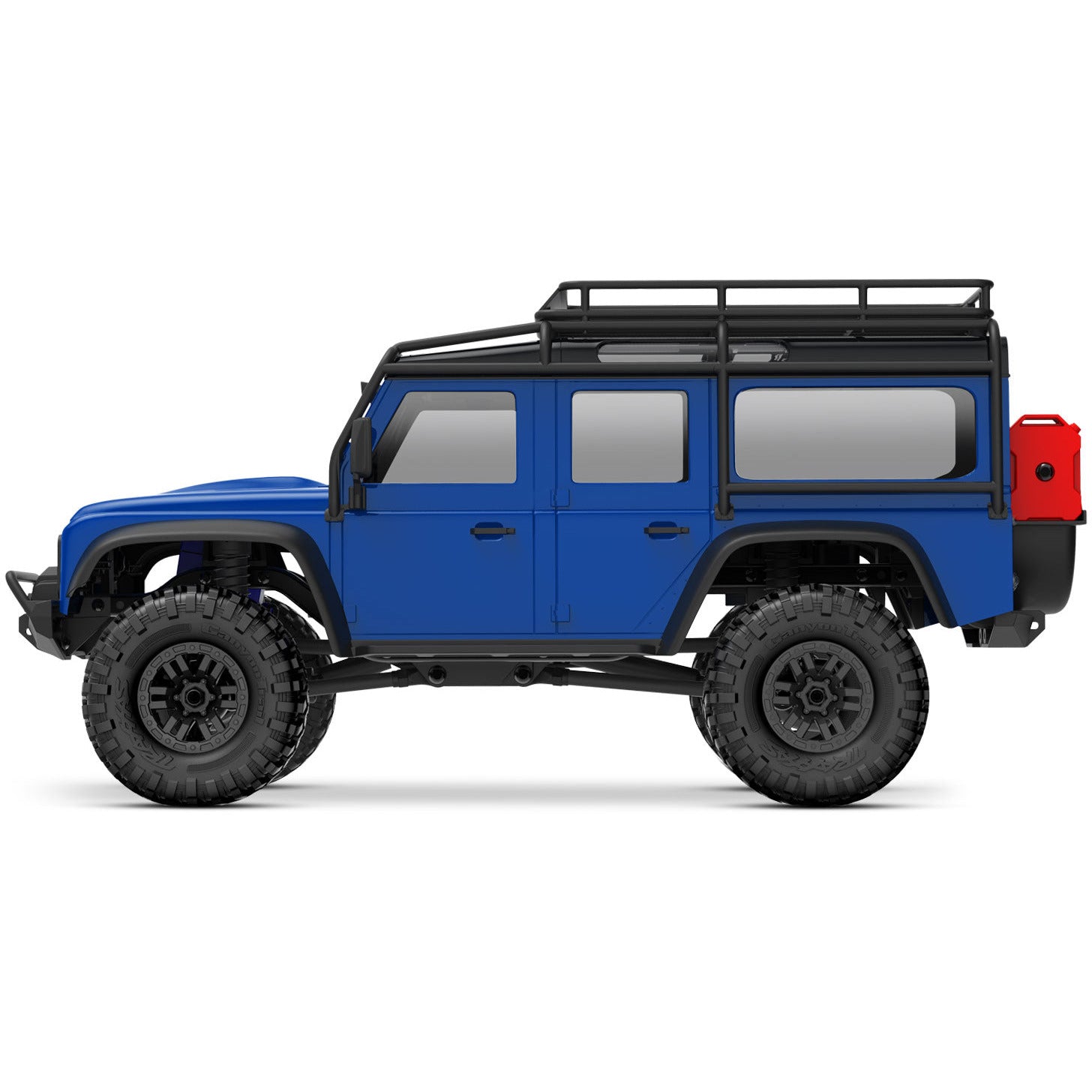 TRAXXAS 1/18 TRX-4M Land Rover Defender Scale and Trail Crawler Blue