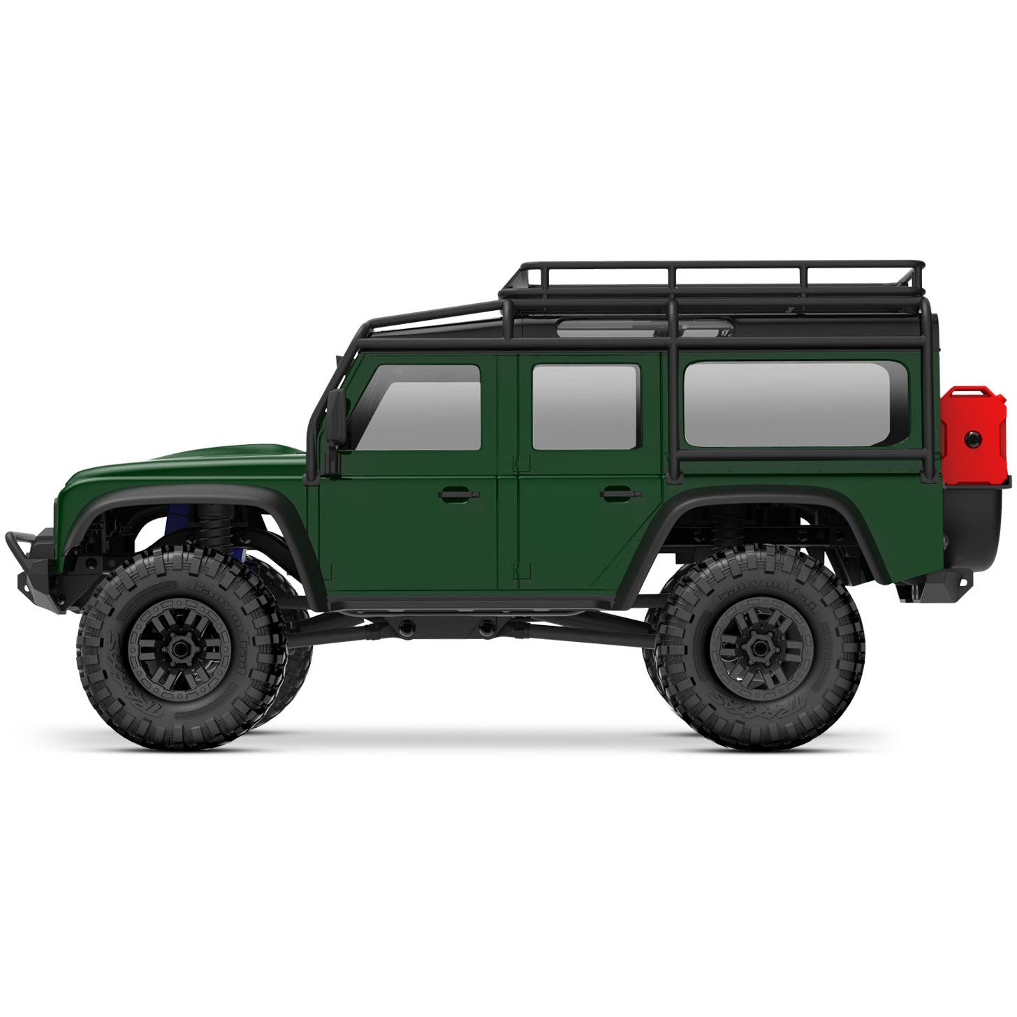 TRAXXAS 1/18 TRX-4M Land Rover Defender Scale and Trail Crawler Green