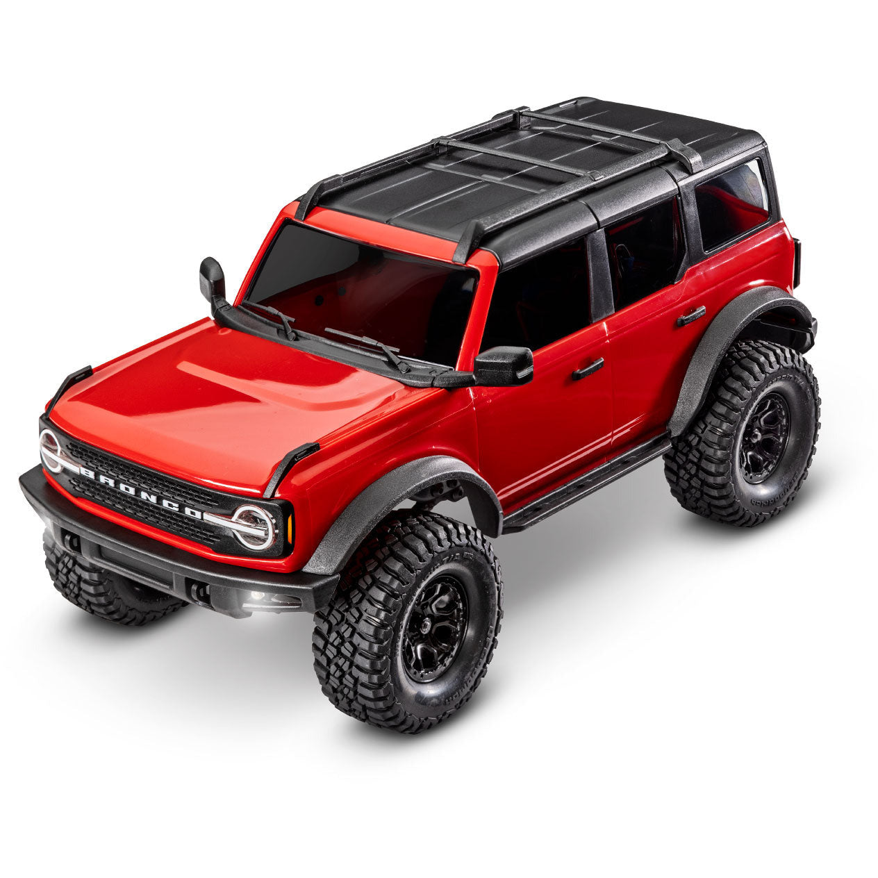 TRAXXAS 1/18 TRX-4M Ford Bronco Scale and Trail Crawler Red