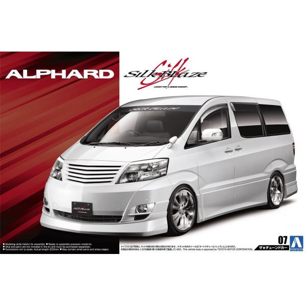 AOSHIMA 1/24 Silk Blaze MNH/ANH10/15W Alphard '05 (A005215)