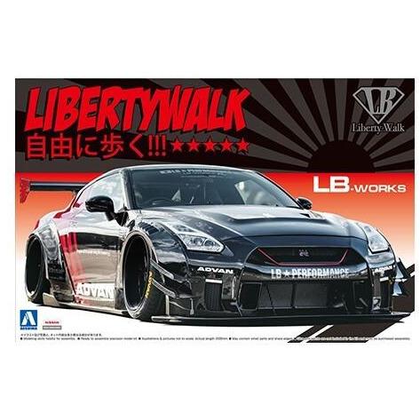 AOSHIMA 1/24 LB Works R35 GT-R Type 2 Ver.2