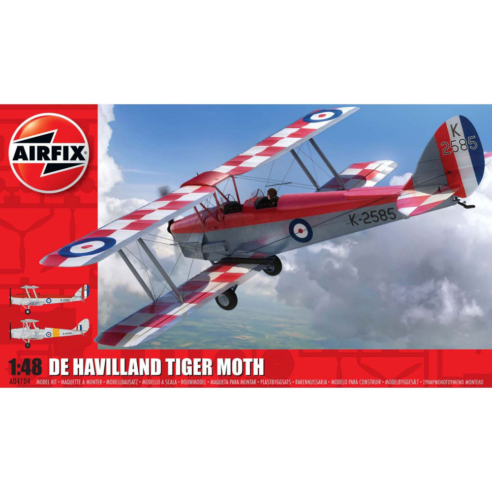 AIRFIX 1/48 De Havilland DH82A Tiger Moth