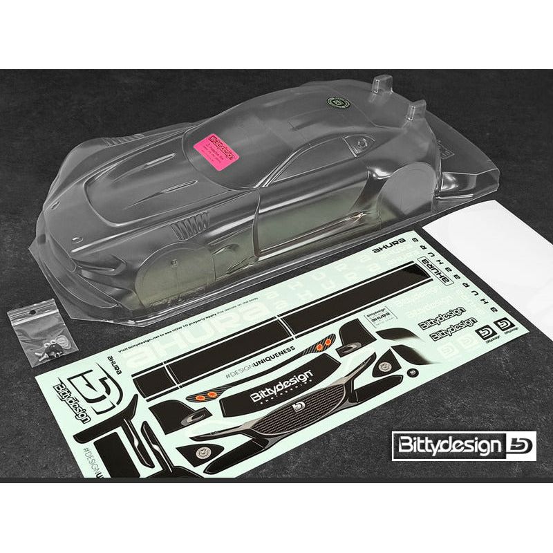 BITTYDESIGN GT Ahura 1/10 190mm Body (Clear)