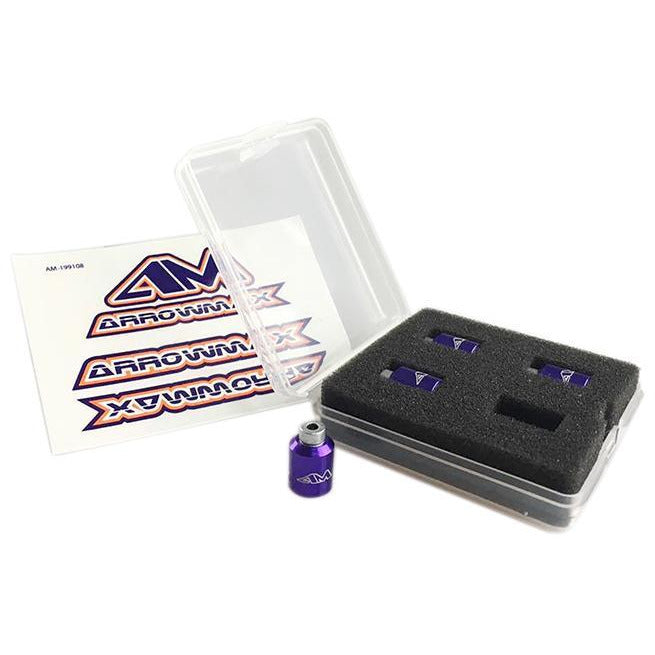 ARROWMAX Body Post Marker For 1/8 Cars (Purple)