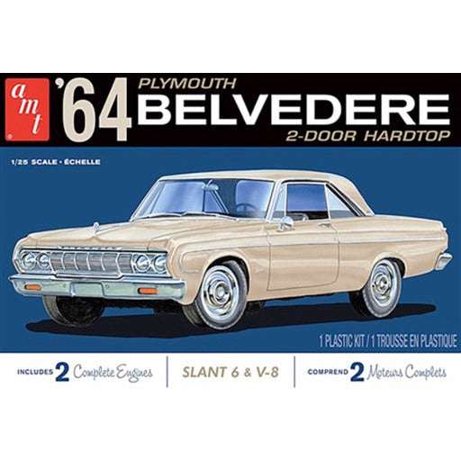 AMT 1/25 1964 Plymouth Belvedere (w/Straight 6 Engine) 2T