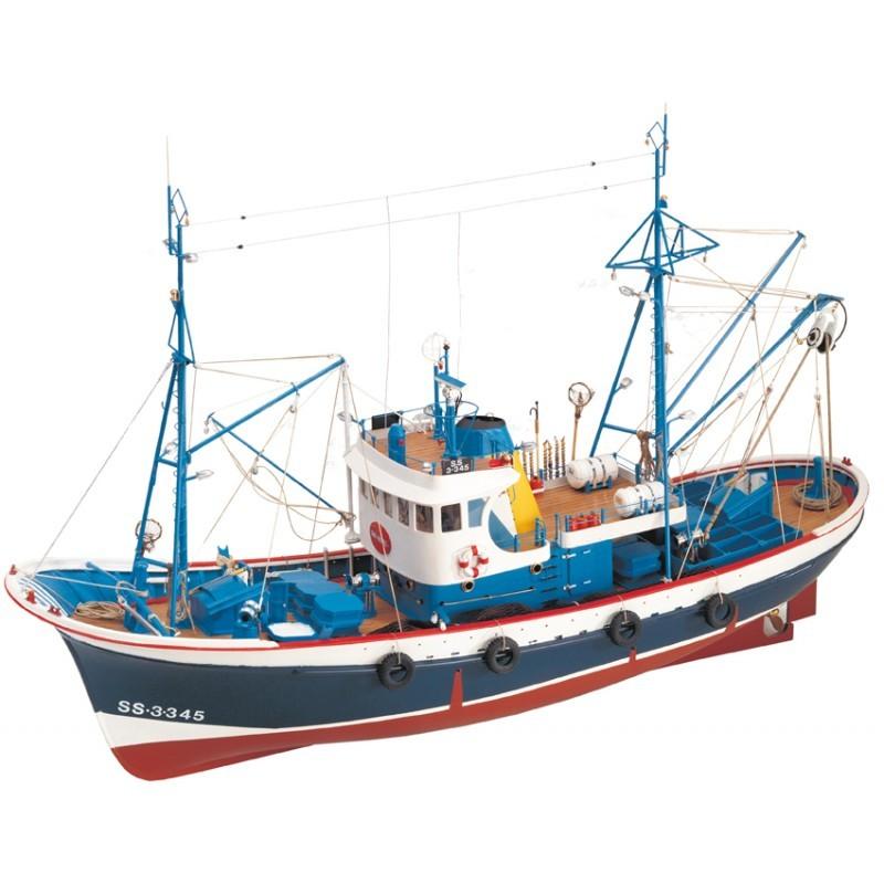 ARTESANIA LATINA 1/50 Marina II Fishing Boat Wooden Ship Mo