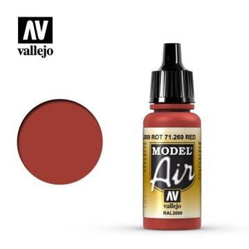 VALLEJO Model Air Red RAL 3000 17ml